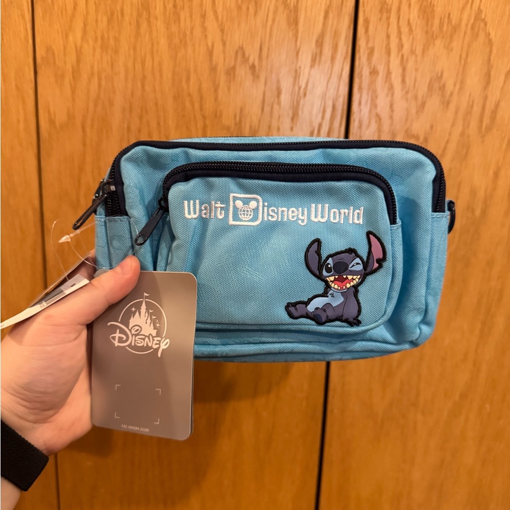 Disney Light Blue Stitch Crossbody Bag